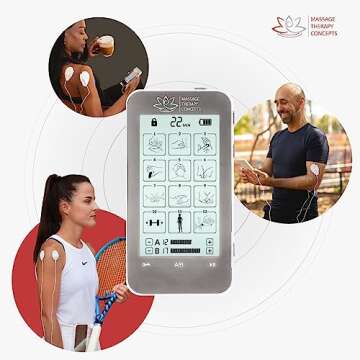 TENS Unit & EMS Muscle Stimulator for Pain Relief