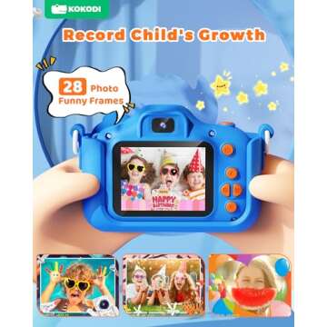 KOKODI Kids Digital Camera for Creative Exploration