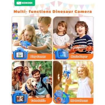 KOKODI Kids Digital Camera for Creative Exploration