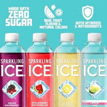 Sparkling Ice Blue Variety Pack - 12ct Zero Sugar