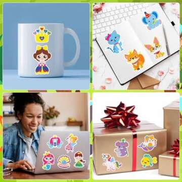 Labeol Diamond Art Kits for Kids Boys and Girls Ages 6-8-10-12 Easy to DIY Creative Diamond Art Sticker Craft by Numbers Kits for Kids and Adult Beginners