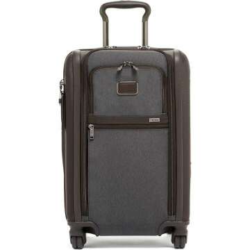 TUMI International Dual Access 4-Wheeled Carry-on - Durable, Compact Luggage with Removable Garment Bag - Charging Suitcase