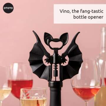 Gothic 2-in-1 Wine & Beer Opener for Halloween Gifts