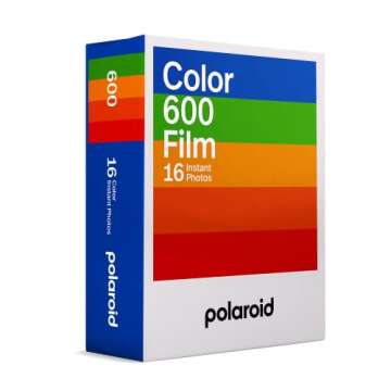 Polaroid Color Film for 600 Double Pack, 16 Photos (6012)