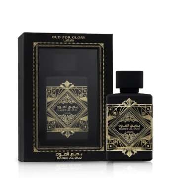 Lattafa Perfumes Bade'e Al Oud, Oud for Glory for Unisex Eau de Parfum Spray, 3.4 Ounce