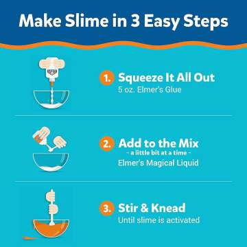 Elmer's Celebration Slime Kit, Slime Supplies 10 Count