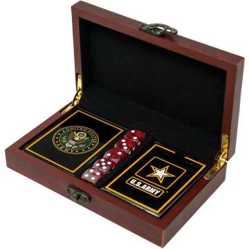 Army Gift Set with Cards & Dice