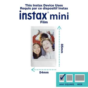 Fujifilm Instax Mini 11 – Sky Blue Instant Camera