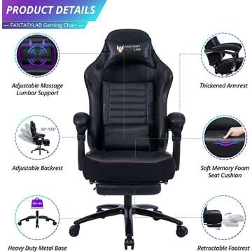 FANTASYLAB Footrest Massage Chair