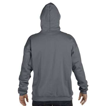 Hanes Men's Heavyweight Pullover Hoodie - Black XL