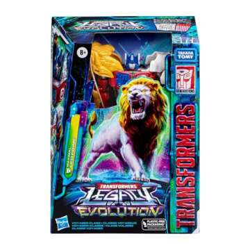 Transformers Toys Legacy Evolution Voyager Maximal Leo Prime Toy, 7-inch, Action Figure for Boys and Girls Ages 8 and Up