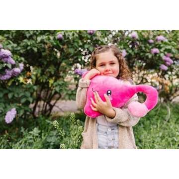 nerdbugs Uterus Plush - Who Put The Cuter-us in Uterus?- Get Well Gift/Hysterectomy/Endometriosis/Gynecologist Education/Surgeon Education, Health Education Gift/Post Surgery Gift