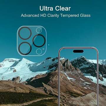 Ailun Lens Protector for iPhone 15 Series - 3 Pack