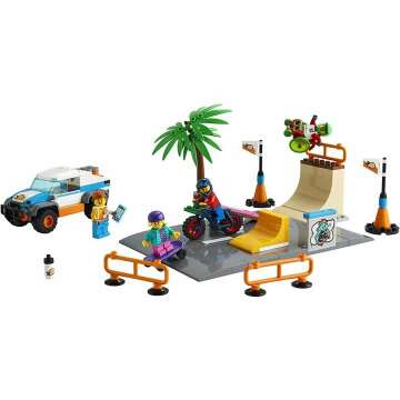 LEGO City Skate Park 60290 Building Kit for Kids