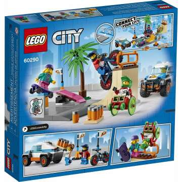 LEGO City Skate Park 60290 Building Kit for Kids