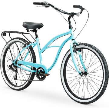 sixthreezero Around The Block Women's Beach Cruiser Bike - Stylish & Comfortable Ride