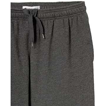 Men's Fleece Sweatpant - Amazon Essentials Charcoal