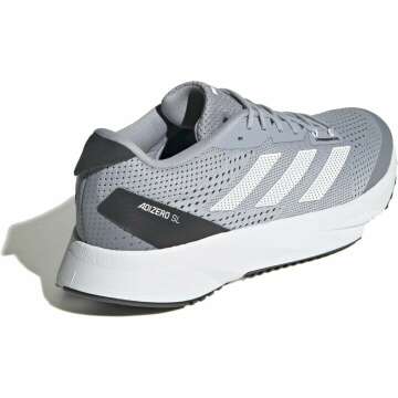 Men's Grey adidas Adizero SL Running Shoes Size 9