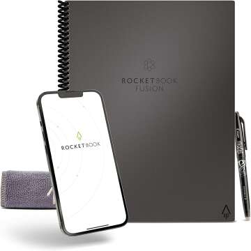 Smart Reusable Notebook with Calendar & Lists