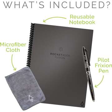 Smart Reusable Notebook with Calendar & Lists