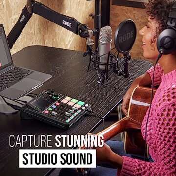 RØDE RØDECaster Duo All-in-One Production Solution for Podcasting, Streaming, Music Production and Content Creation