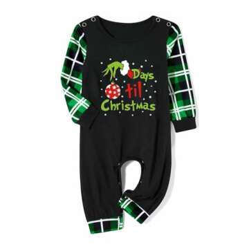 Matching Family Christmas Pajamas Set for Holidays