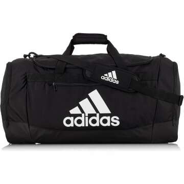 Adidas Unisex Defender 4 Large Duffel Bag - Durable & Spacious