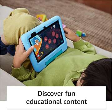 Amazon Fire 7 Kids Tablet - Perfect for Ages 3-7