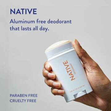 Native Deodorant | Natural Deodorant for Men, Seasonal, Aluminum Free with Baking Soda, Probiotics | Honey & White Oak, Warm Cider & Cinnamon and Toasted Marshmallow & Vanilla - 3 Pk