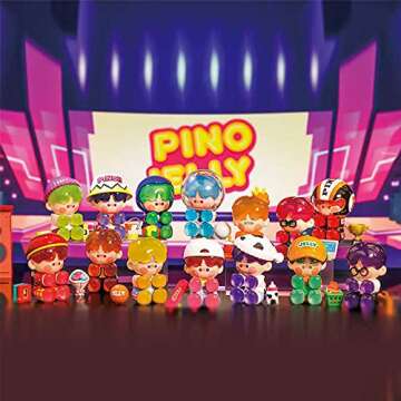 POP MART Pino Jelly Your Boy Series 1PC Blind Box Toy Box Popular Collectible Random Art Toy Hot Toys Cute Figure Creative Gift, for Christmas Birthday Party Holiday