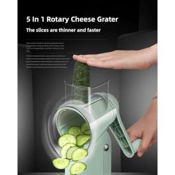 5-in-1 Gourmet Cheese Grater - Le D'Affaires