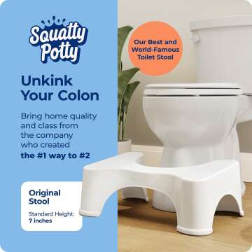 Squatty Potty 7 Inch Toilet Stool
