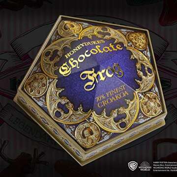 The Noble Collection Harry Potter Non Edible Chocolate Frog Prop Replica