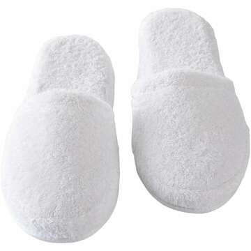 Luxury Cotton Spa Slippers - Indoor & Outdoor