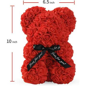 Rose Bear Gift -10 inch