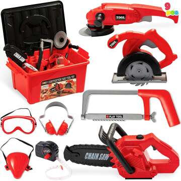Kids Tool Set with Chainsaw