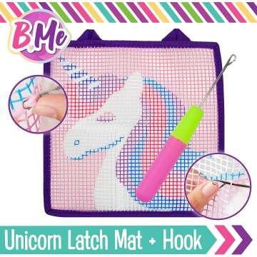 DIY Unicorn Latch Hook Kit