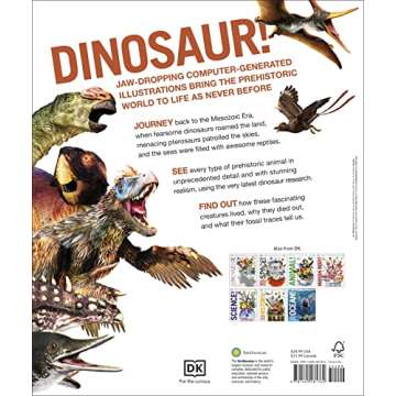 Knowledge Encyclopedia Dinosaur!: Over 60 Prehistoric Creatures as You've Never Seen Them Before (DK Knowledge Encyclopedias)