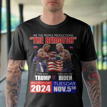 Trump Vs Biden Election Day 2024 T-Shirt