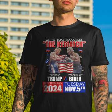 Trump Vs Biden Election Day 2024 T-Shirt