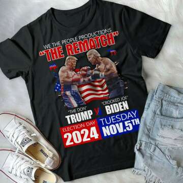 Trump Vs Biden Election Day 2024 T-Shirt