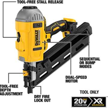 Dewalt DCN692B 20V Max XR Brushless Framing Nailer – High Performance Tool