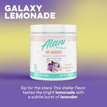 Alani Nu Galaxy Lemonade Pre Workout Powder - 30 Servings