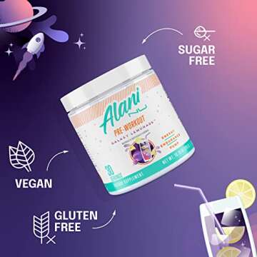 Alani Nu Galaxy Lemonade Pre Workout Powder - 30 Servings