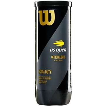 WILSON US Open Extra Duty Tennis Balls YLW