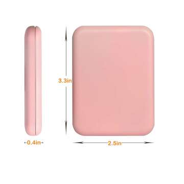 LED Compact Travel Makeup Mirror: 1X/3X Magnification 💄