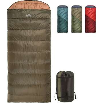 TETON Celsius Sleeping Bags for All Weather Use