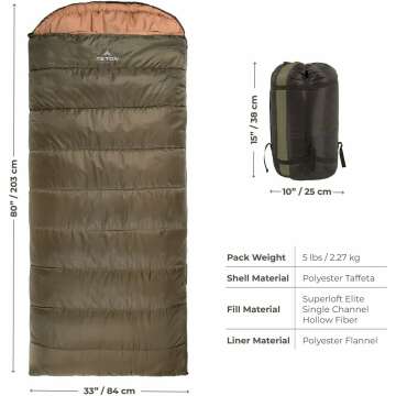 TETON Celsius Sleeping Bags for All Weather Use