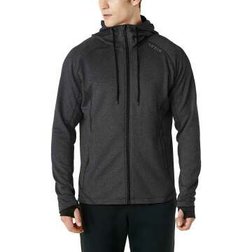 TSLA Men's Full Zip Up Hoodie