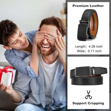 VUEJIC Birthday Gifts Baskets for Men,Premium Gift Baskets for Him,Cool Camping Outdoorsman Gift Set,Fathers Day Christmas Mens Gifts Ideas,Thank You Presents for Men (Belt Gift Box)